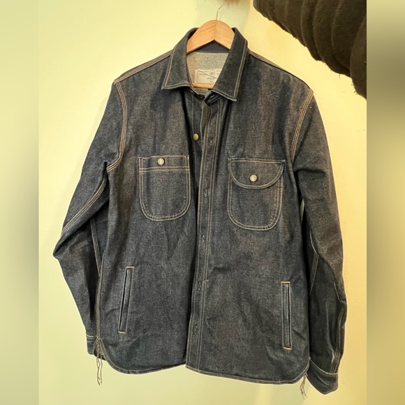 Rogue Territory RGT 15oz Selvedge Denim Service Jacket - Picture 1 of 10